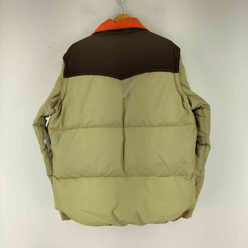 ダウンバイショット Down BY Schott 80S  MADE IN USA バイカラーダウンジャケット メンズ JPN:L